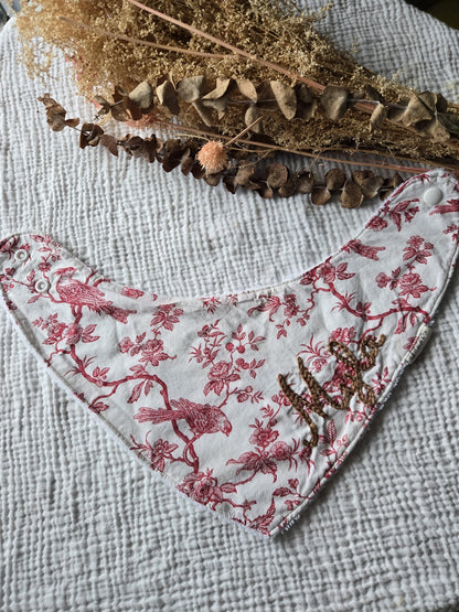 Bavoir bandana PERSONNALISÉ
