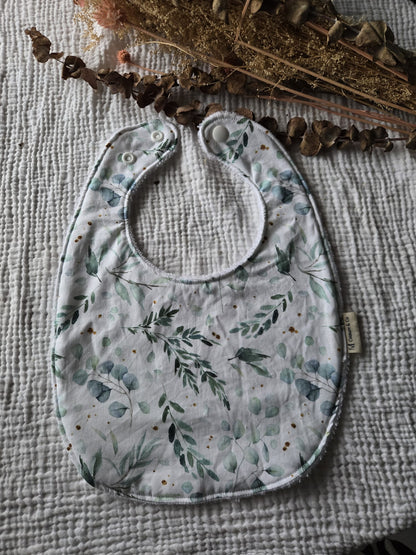 Bavoir repas Pistache