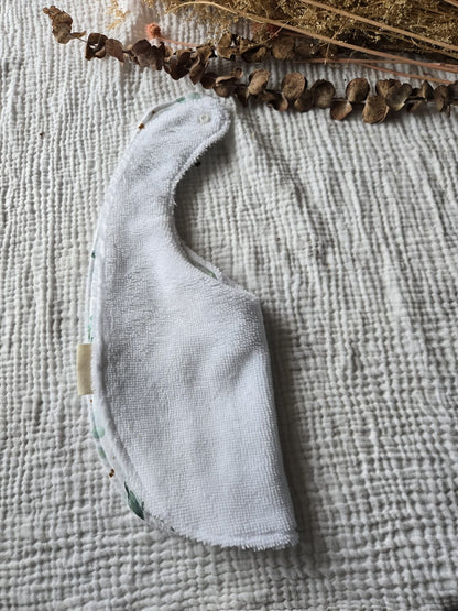 Bavoir repas Pistache